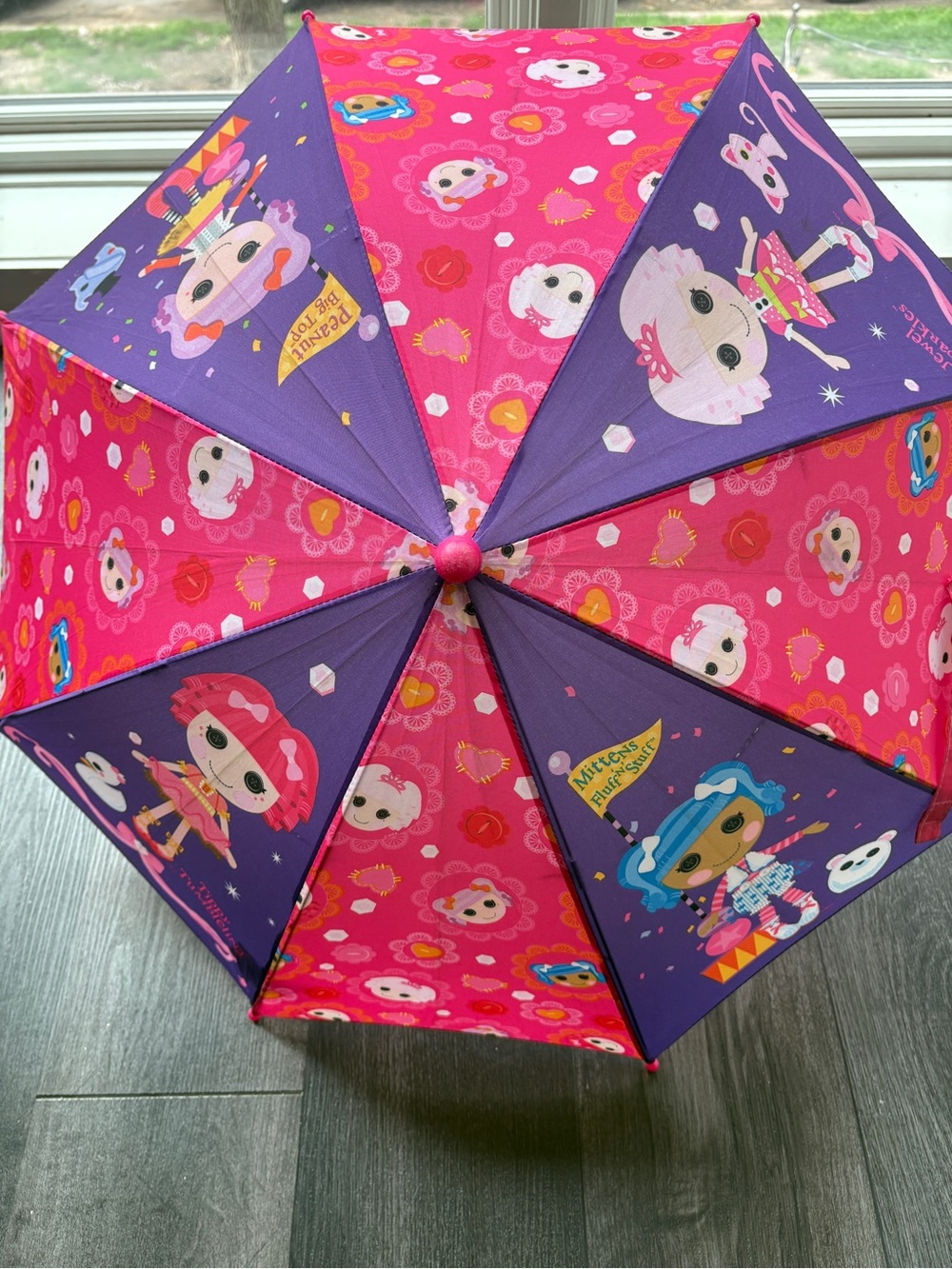 Rare Lalaloopsy Kids Umbrella Rainbow Colorful Licensed Collectible Child Rain